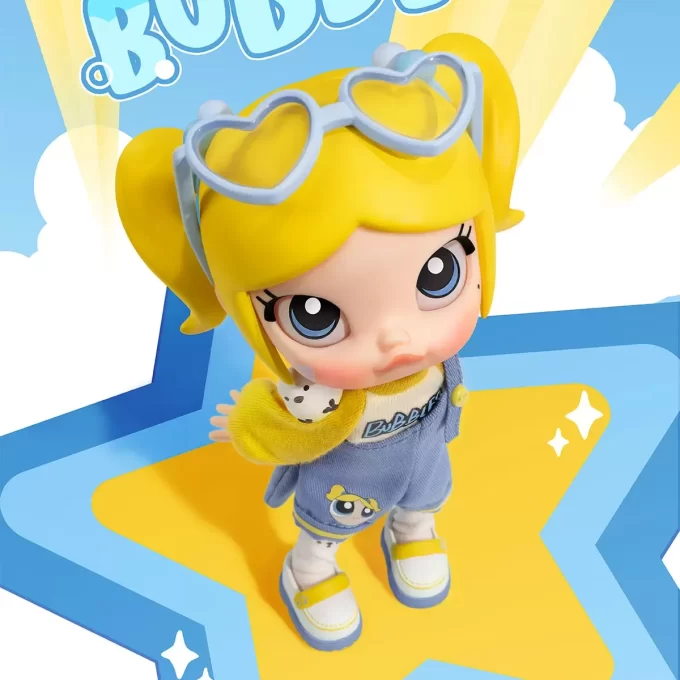 MOLLY × Powerpuffpinglorna-serien actionfigur