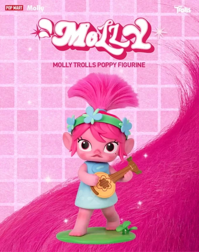 Molly Trolls Vallmofigur