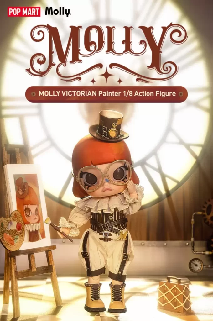 MOLLY Viktoriansk målare 1/8 actionfigur