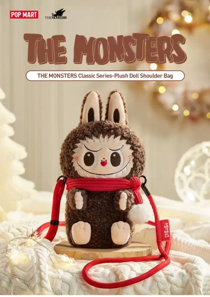 MONSTERN Klassisk serie – Plyschdocka Axelväska