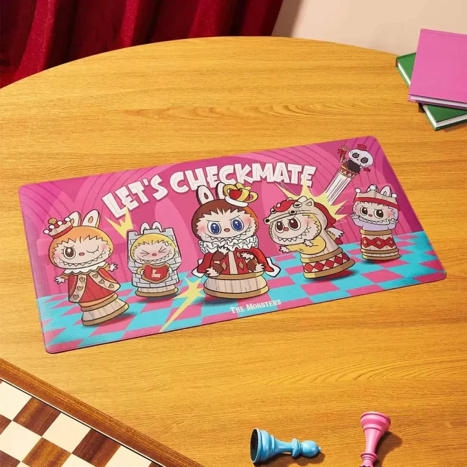 MONSTERNA Let’s Checkmate-serien – Skrivbordsmatta för datorer