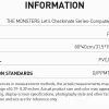 MONSTERNA Let’s Checkmate-serien – Skrivbordsmatta för datorer