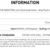 MONSTERNA Låt oss schackmatta-serien – Hängande vinylplyschkort