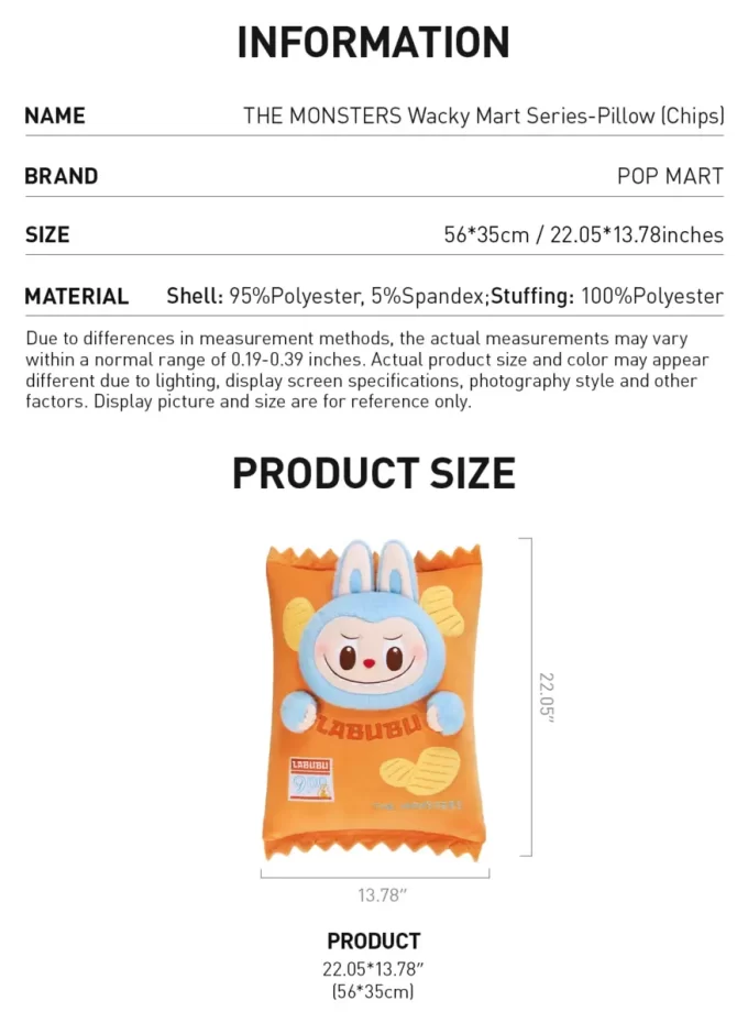 MONSTERNA Wacky Mart-serien – Kudde (Chips)