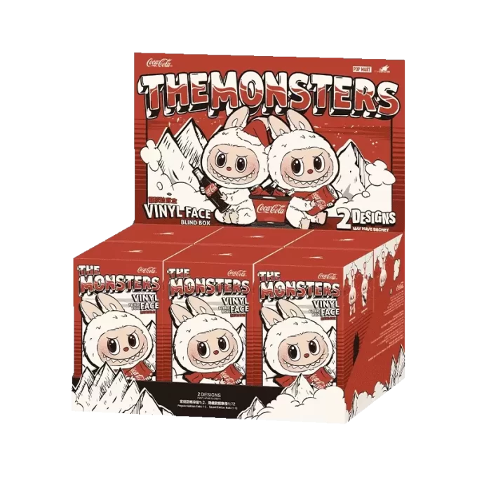 MONSTERS COCA-COLA-SERIEN – Vinylblindbox med ansikten MONSTERS COCA-COLA-SERIEN – Vinylblindbox med ansikten