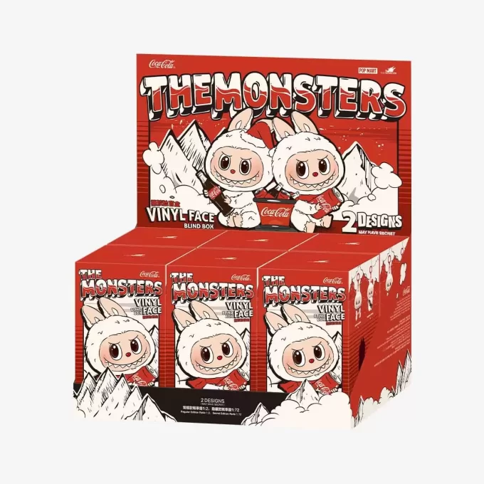 MONSTERS COCA-COLA-SERIEN – Vinylblindbox med ansikten MONSTERS COCA-COLA-SERIEN – Vinylblindbox med ansikten