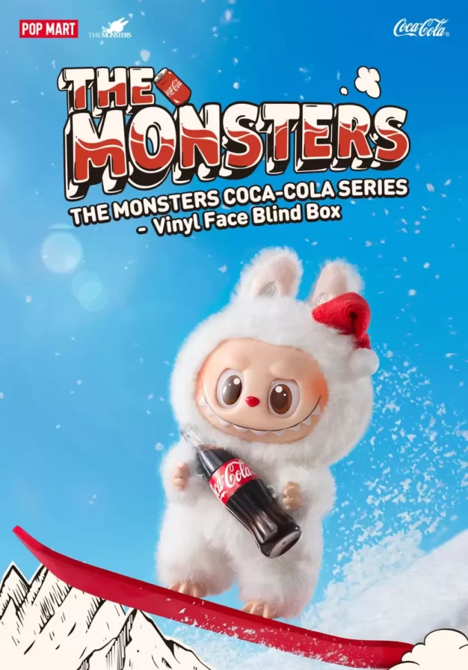 MONSTERS COCA-COLA-SERIEN – Vinylblindbox med ansikten MONSTERS COCA-COLA-SERIEN – Vinylblindbox med ansikten