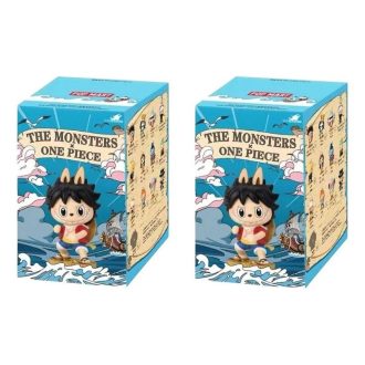One Piece The Monsters Labubu förseglat fodral (2 blinda lådor)