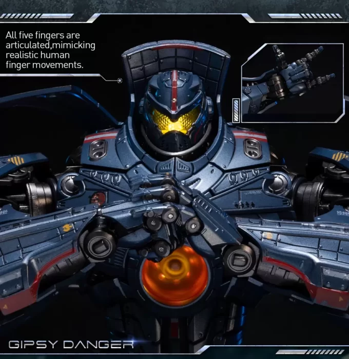 Pacific Rim: Gipsy Danger Diecast Actionfigur