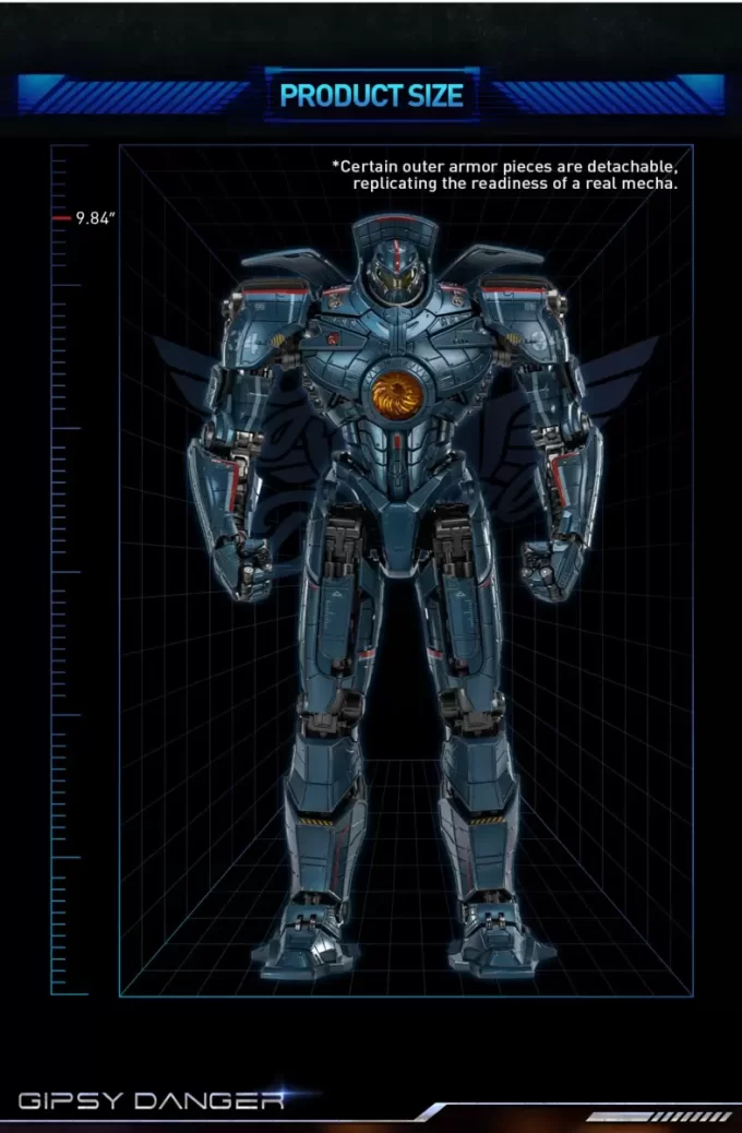 Pacific Rim: Gipsy Danger Diecast Actionfigur