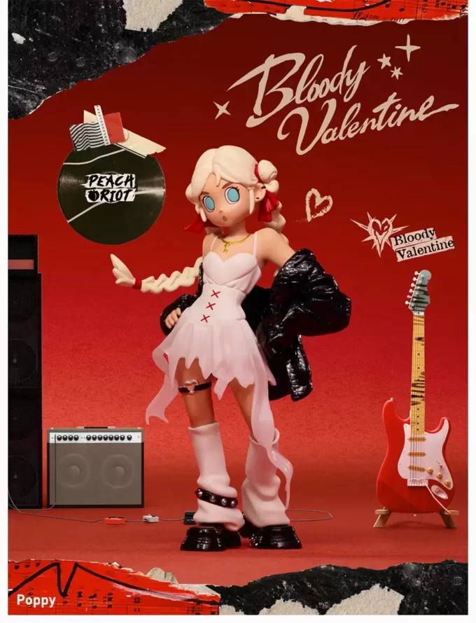 Peach Riot Bloody Valentine-figurer