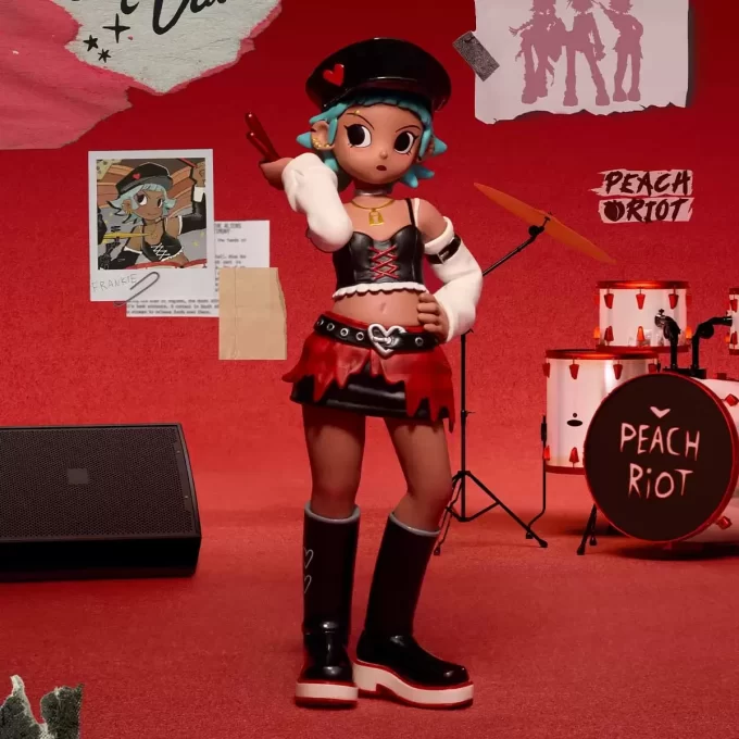 Peach Riot Bloody Valentine-figurer