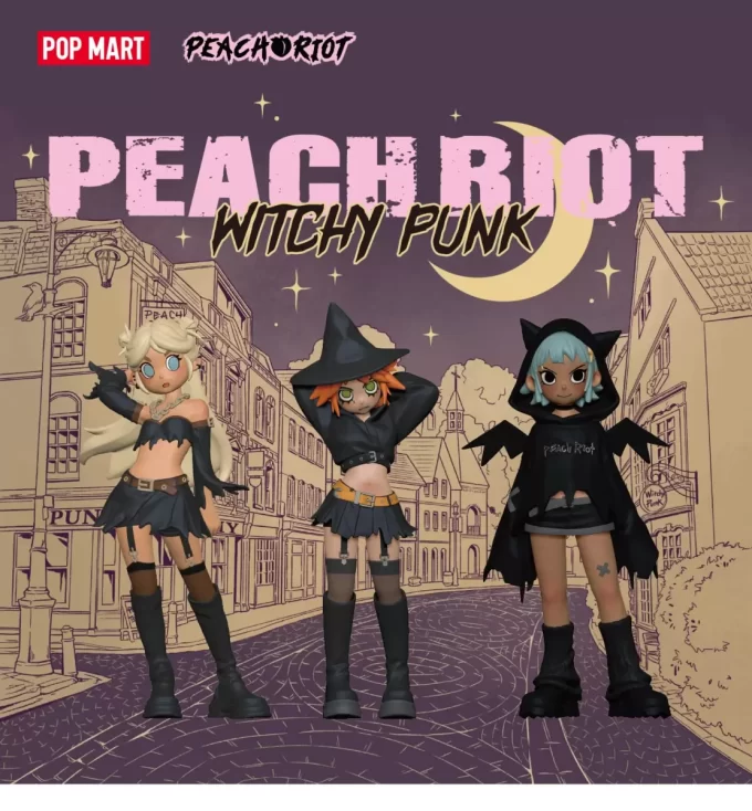 Peach Riot Häxiga Punkfigurer