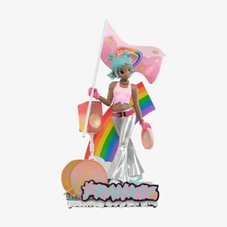 Peach Riot Rainbow Riot-figur – Frankie