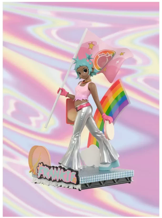 Peach Riot Rainbow Riot-figur – Frankie