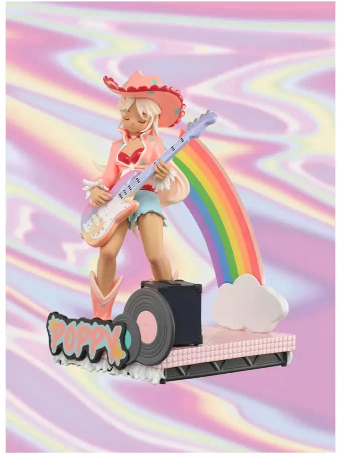Peach Riot Rainbow Riot-figur – Vallmo