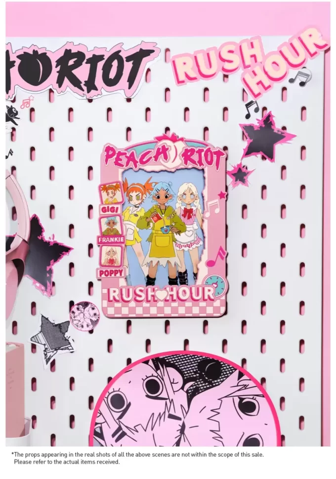 Peach Riot Rush Hour-serien – Fotoram (6 tum)