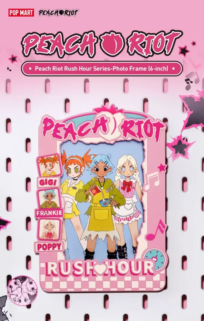 Peach Riot Rush Hour-serien – Fotoram (6 tum)