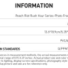 Peach Riot Rush Hour-serien – Fotoram (6 tum)