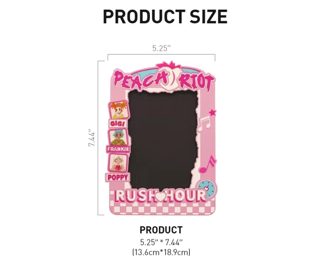 Peach Riot Rush Hour-serien – Fotoram (6 tum)