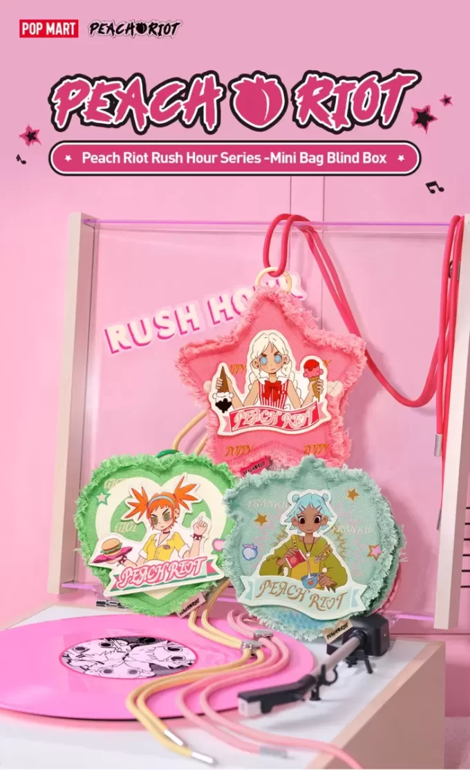 Peach Riot Rush Hour-serien – Miniväska Blindlåda Peach Riot Rush Hour-serien – Miniväska Blindlåda