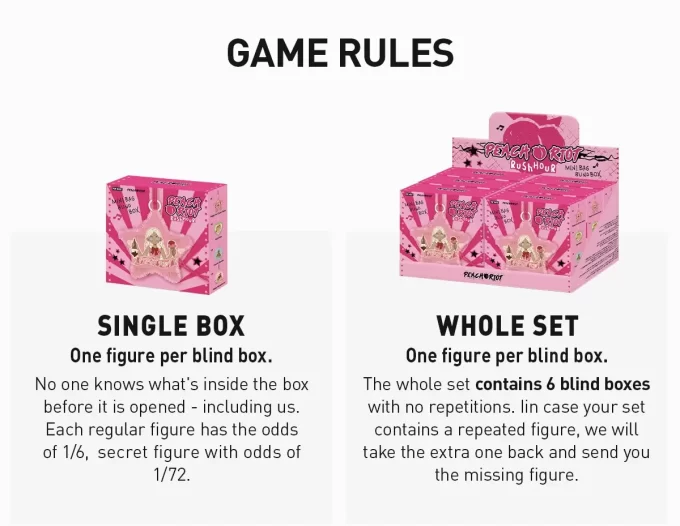 Peach Riot Rush Hour-serien – Miniväska Blindlåda Peach Riot Rush Hour-serien – Miniväska Blindlåda