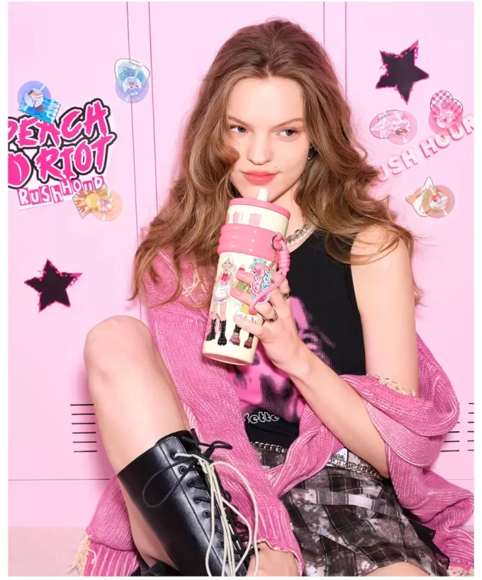 Peach Riot Rush Hour-serien – Straw Cup Peach Riot Rush Hour-serien – Straw Cup