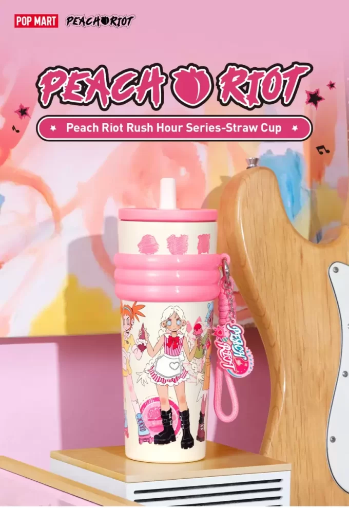 Peach Riot Rush Hour-serien – Straw Cup Peach Riot Rush Hour-serien – Straw Cup