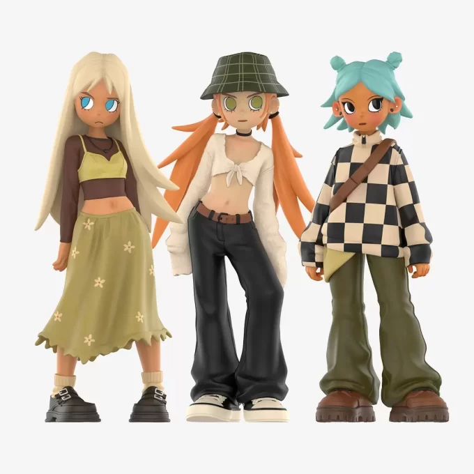 Peach Riot Street Style-figurer