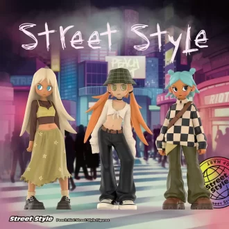 Peach Riot Street Style-figurer