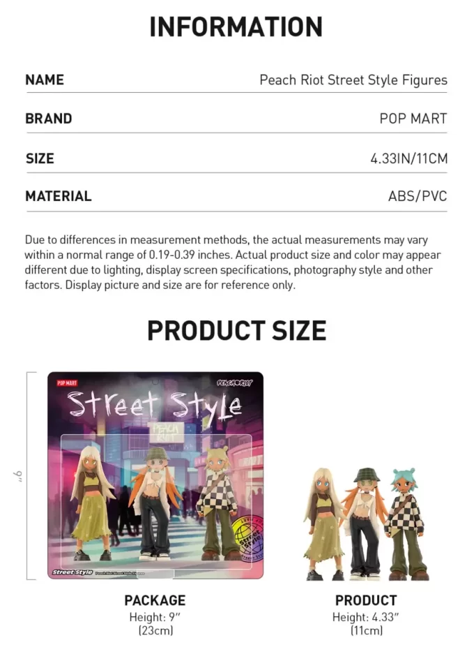Peach Riot Street Style-figurer
