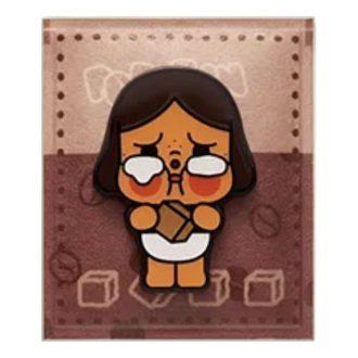 Pop Bean Coffee Factory Kylskåpsmagnet ”Crybaby Golden Sugar Seasoning”