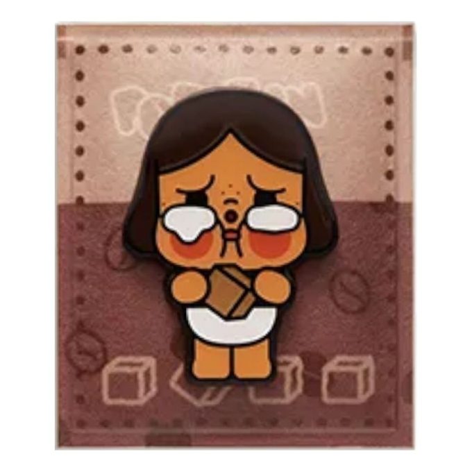 Pop Bean Coffee Factory Kylskåpsmagnet ”Crybaby Golden Sugar Seasoning”