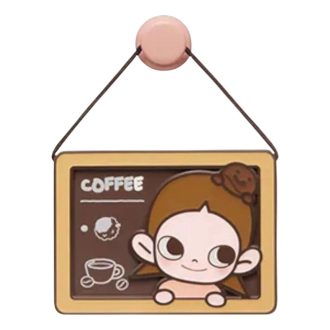 Pop Bean Coffee Factory kylskåpsmagnet ”Zsiga Special Blend”