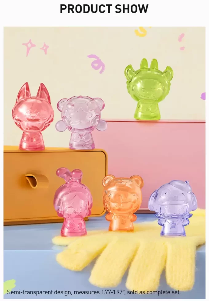 POP BEAN Pyjamas Hand Puppet Series Box Set