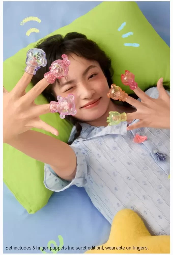 POP BEAN Pyjamas Hand Puppet Series Box Set