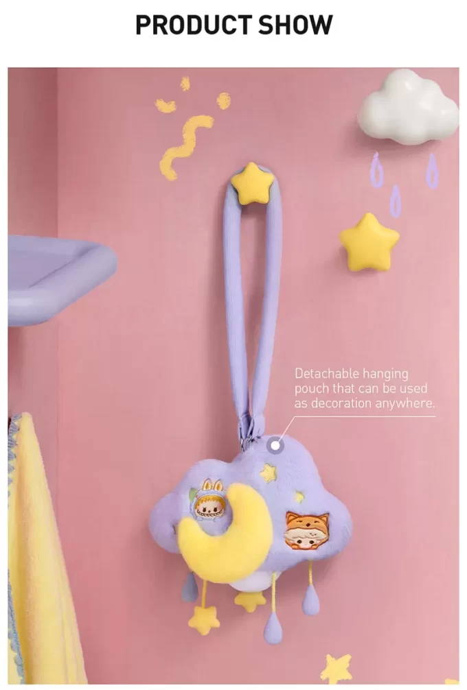 POP BEAN Pyjamas Party Plyschmoln Nattlampa
