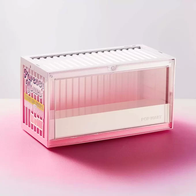 POP MART Lysande Displaybehållare (Ta mitt hjärta)