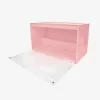 POP MART Lysande Displaybehållare (Vit & Gul & Rosa)