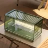 POP MART Monterad Displaybehållare (Transparent Grön)