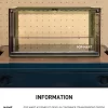 POP MART Monterad Displaybehållare (Transparent Grön)