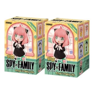 Pop Mart SPY X FAMILY Anya’s Everyday DLC-figurer i förseglat fodral (2 blinda lådor)