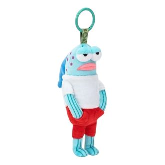Pop Mart x Bikini Bottom Buddies Plysch ”Nyckfull Cool Fisk”