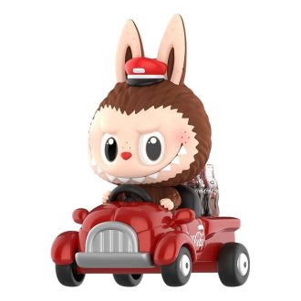 Pop Mart x Coca-Cola Monsterna Labubu-figur ”Labubu Express” Hemlig utgåva