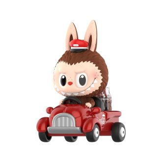 Pop Mart x Coca-Cola Monsterna Labubu-figur ”Labubu Express” Hemlig utgåva