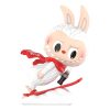 Pop Mart x Coca-Cola Monsterna Labubu-figur ”Snowy Mountain”