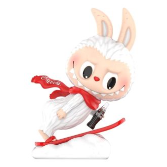 Pop Mart x Coca-Cola Monsterna Labubu-figur ”Snowy Mountain”