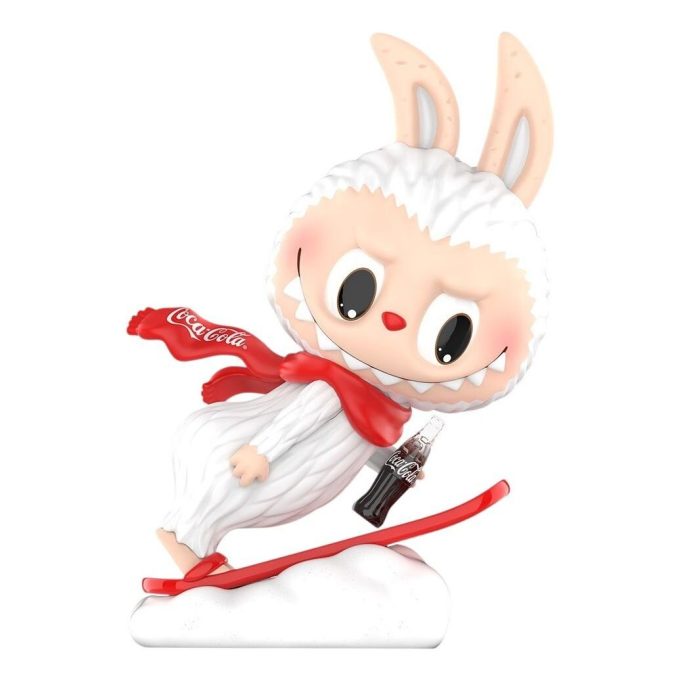 Pop Mart x Coca-Cola Monsterna Labubu-figur ”Snowy Mountain”