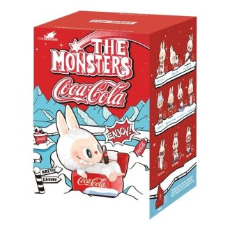Pop Mart x Coca-Cola The Monsters Labubu Figur Förseglat Etui (1 Blindlåda)