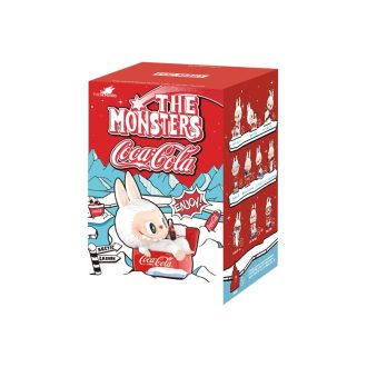 Pop Mart x Coca-Cola The Monsters Labubu Figur Förseglat Etui (1 Blindlåda)